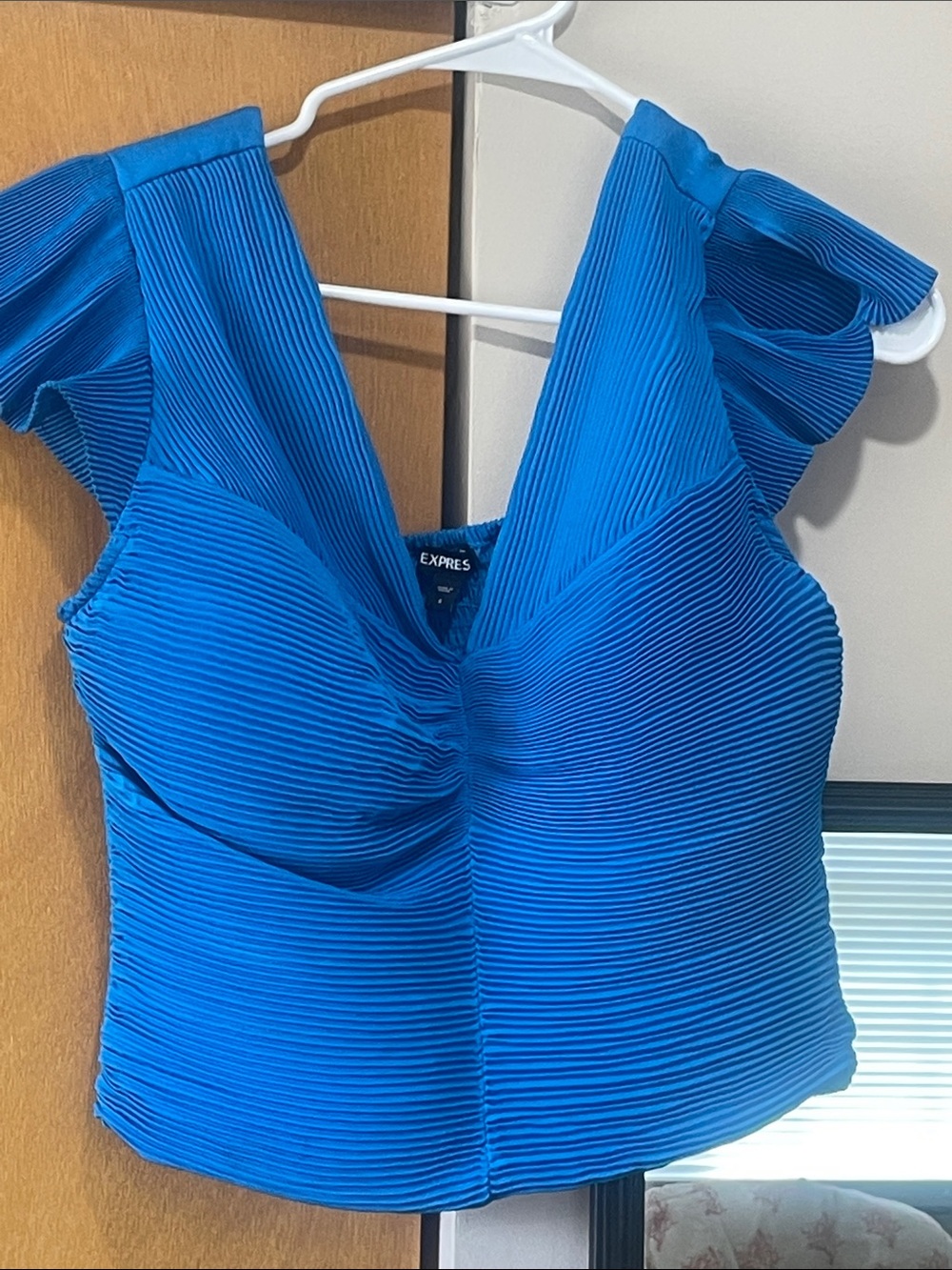 Blue express top